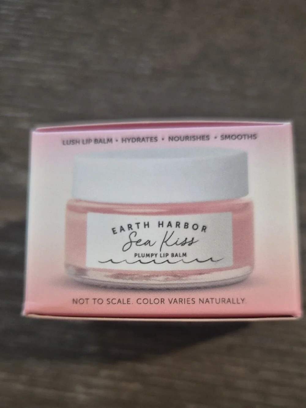 Earth Harbor Sea Kiss Plumpy Lip Balm — Pink
